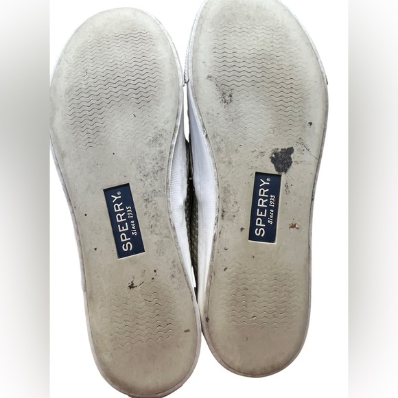 Sperry Top-Sider Women’s STS82727 Seaside Embossed Slip-On Sneaker - Size 9 - Picture 2 of 6